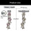 Decorative Curtain Holdbacks Curtain Tieback Easter-Type A 4