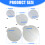 Pack of 5 Practical Plastic Cake Bases Nonslip Design-6 inches 4