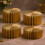 Pack of 4 Multipurpose Paper Dessert Stands Foldable-silver 7