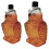 Practical Decorative Bottle Whisky Bottle with Owl- 180ml 2