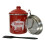 Ceramic Grease Saver Lard Pot Cooking Up Fat Catcher with-White 3