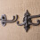 Flexible Position Cast Iron Wall Mount Hook Adjustable Arms-11 5