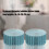 Pack of 4 Paper Dessert Stands Foldable Design Feature-Gold 7