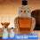 Practical Decorative Bottle Whisky Bottle with Owl- 180ml 3