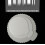 5PCS Thickened Plastic Cake Trays with Enhancing-4 inches 7