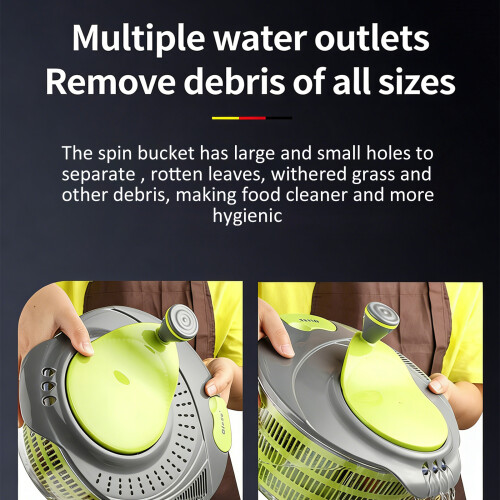 Exemplary Kitchen Tool Vegetable Drying Basket Washer For Home 2