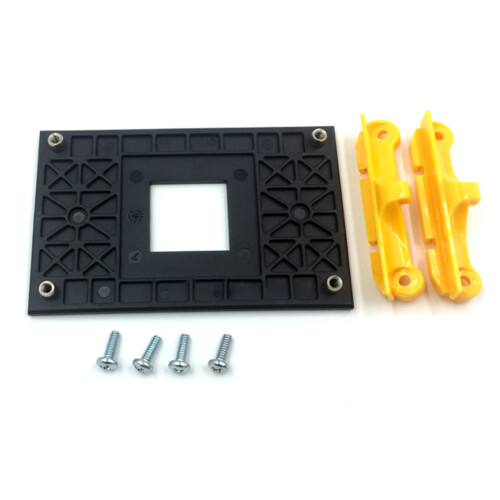 AM4 CPU Cooler Back Plate & Retention Bracket Easy Install Sturdy Metal Design 2