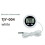 Adhesive Back Thermometers For Aquariums Glass Easy-round 7