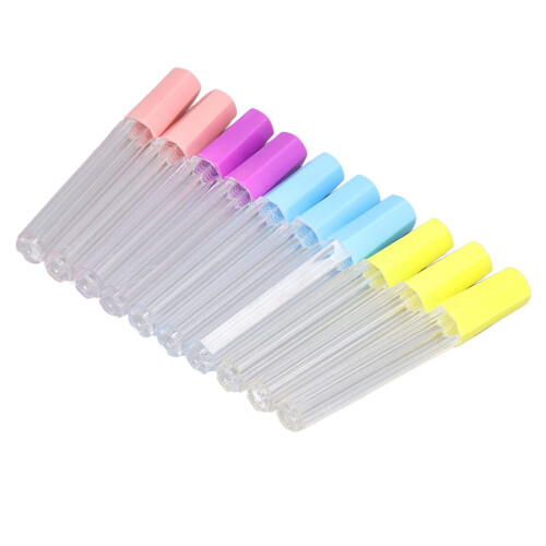 Needle Storage Tubes with Secure SnapOn Caps, Clear Plastic Sewing Needle Organizer Case 1