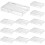 12 Transparent Trading Card Storage Boxes with Secure Snap Closure and Stackable Design 1