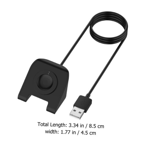 USB Charging Dock Fast Charging Compact Travel Friendly Replacement for Fossil Smartwatch 1