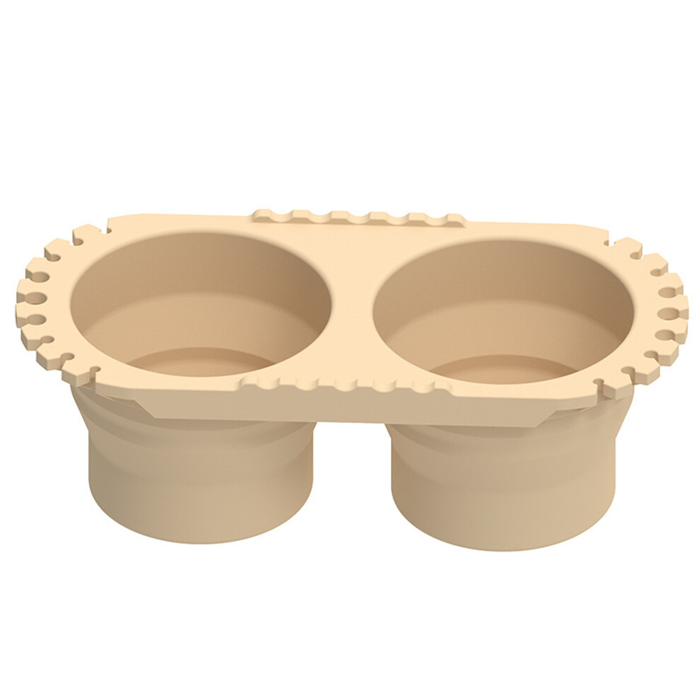Foldable Silicone Brush Cleaning Bucket Multifunctional-Beige 7751001575402