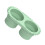 Paint Brush Cleaning Cup Foldable Silicone Brush Washer-Green 1