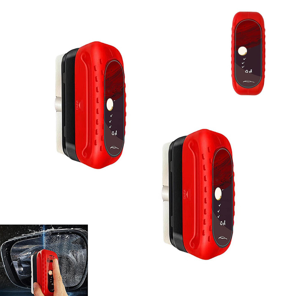 Car Glass Cleaner With Hydrophobic Windshield Coating And Oil Film Removal Brush Set 9455672892148