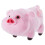 Süßes Plüschschwein, rosa, 55 g 7