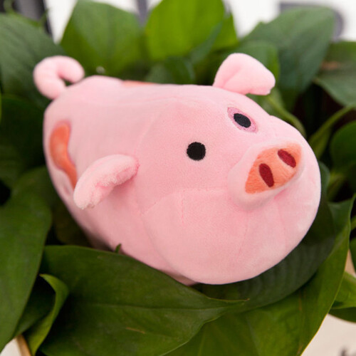 Weiches rosa Schwein, Kuscheltier Geschenk 2