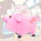 Süßes Plüschschwein, rosa, 55 g 1