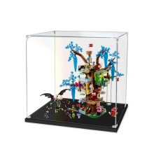 Acrylic Display Case for 71461 DREAMZzz Tree House, Clear DustProof Protection, Easy Assembly
