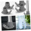 Walker Ski Glides with AntiSlip Grip and Shock Absorbing Tips for Elderly Stability, 2pcs 4