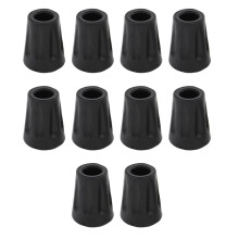 Hiking Pole Tips 10 Pack with NonSlip Rubber Caps for Walking Sticks and Trekking Pole Protection