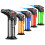 Butane Torch Lighter 5 Pack Refillable Windproof Jet Flame with Adjustable Control for BBQ Camping 1