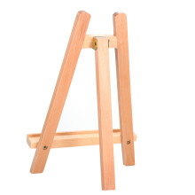 Kleiner Holz-Kunststaffelei, 280x190mm, Vielseitiger Präsentationsständer