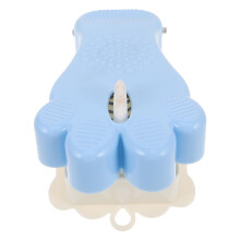 Foot Scrubber with Easy Toe Cleaning and Gentle Exfoliation for Shower Use, Pregnancy Safe