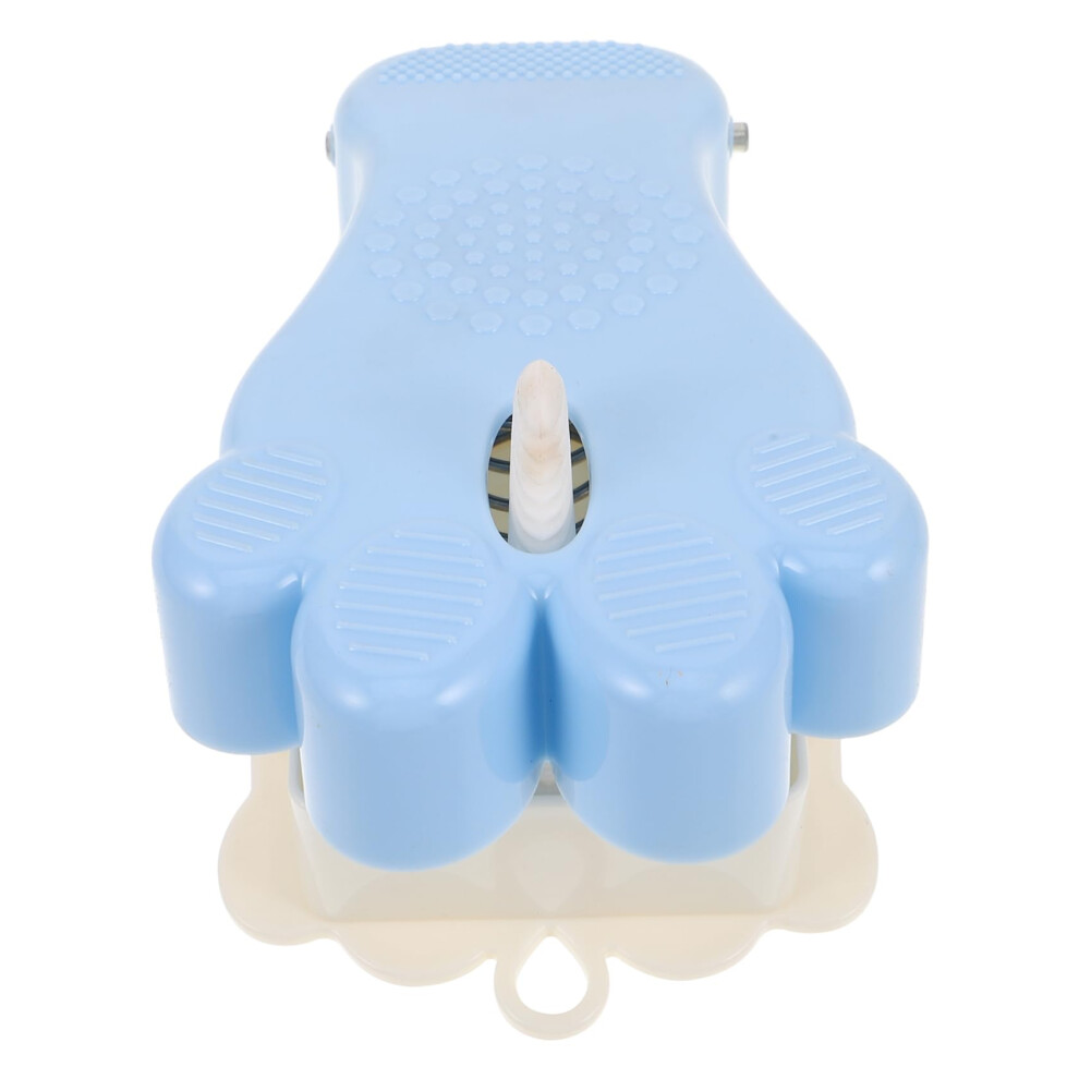 Foot Scrubber with Easy Toe Cleaning and Gentle Exfoliation for Shower Use, Pregnancy Safe