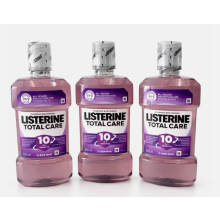Listerine Total Care Mouthwash Clean Mint 500ml Pack of 3 - 10in1