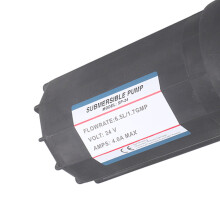 6.5LPM Solar Submersible Pump 24V