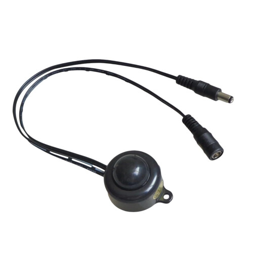 DC 524V PIR Motion Sensor Switch with Infrared Detection and DC Plug for Closet LED Lights 2