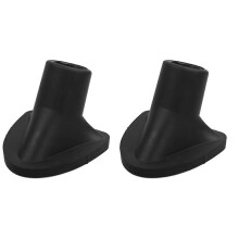 Lot de 2 pieds de rechange pour trépied de sac de golf - Pieds en caoutchouc noirs pour trépied de sac de golf