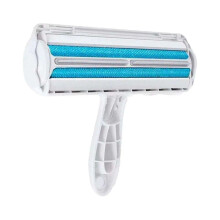 Pet Hair Roller Remover Lint Brush 2Way Dog Cat Comb Tool Convenient Cleaning Dog Cat Fur Brush Base Home Furniture Sofa Clothes