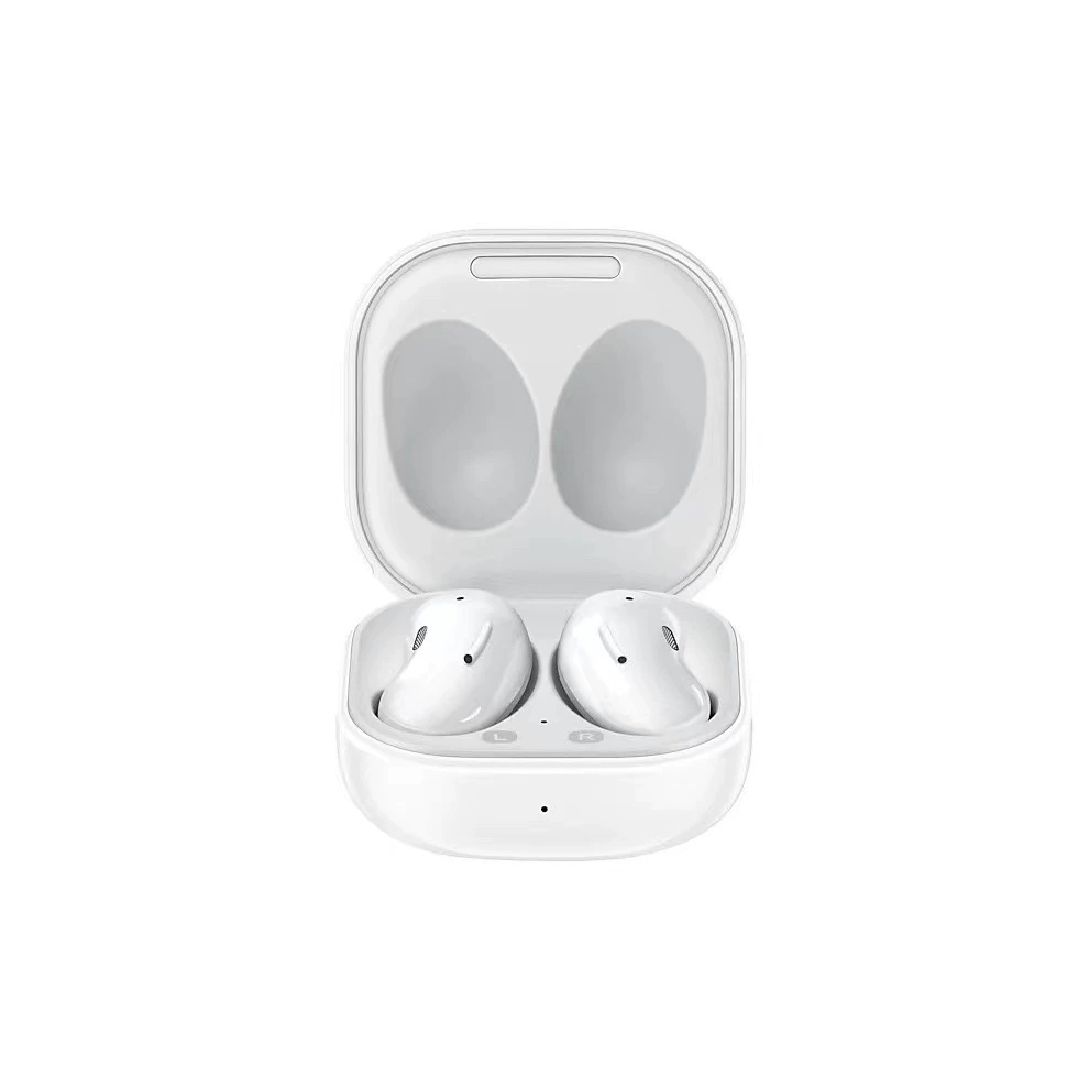 Buds Live ， White Bluetooth earphones with microphone