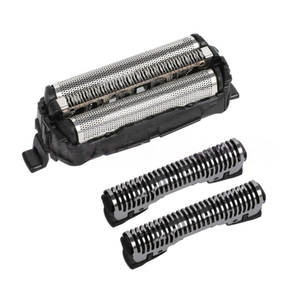 Set Of Replacement Shaving Heads And Blades Compatible With Panasonic Es9013, Es9087, Es9068 Shavers - Precision Foil And Blades