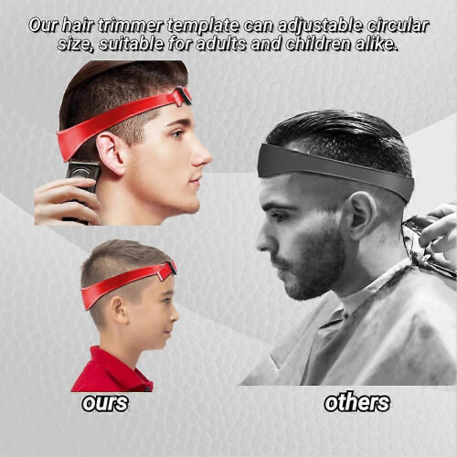 DIY Κούρεμα μαλλιών με κορδέλα fade, αναπνεύσιμη καμπύλη σιλικόνη, οδηγός για κο 2