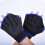 Gants de natation d'entraînement L Noir/Bleu 2