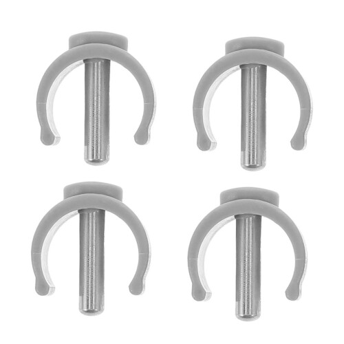 4pcs Adjustable Walking Cane Clips CShape Grip Clamps for Enhanced Stability and Easy Use