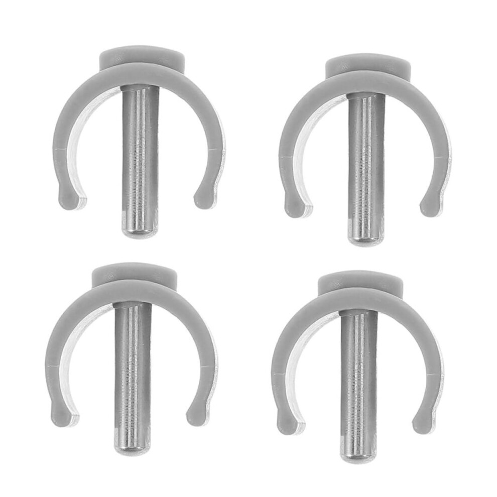 4pcs Adjustable Walking Cane Clips CShape Grip Clamps for Enhanced Stability and Easy Use