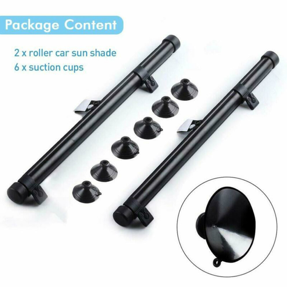Retractable Car Window Shade Visor Cover Roll Uv Shield For Australian Vehicles 7891390127063