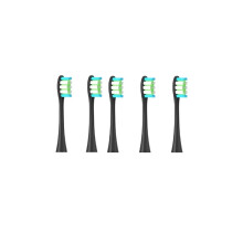 Electric Toothbrush Heads 5pcs Soft Bristle Snap On Replacement for Deep Reach Cleaning