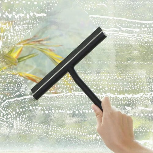 Squeegee for Bathroom Mirror Wiper Scraper Glass Cleaning 1