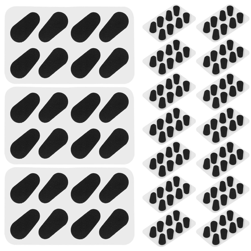 80pcs Soft EVA Foam Glasses Nose Pads Adhesive AntiSlip Cushion for Sunglasses
