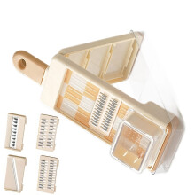 Ergonomic Handle Multiple Use Grater Slicer Shredders-W