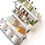 Sturdy Floating Shelves With Metal Support For Bathroom 1