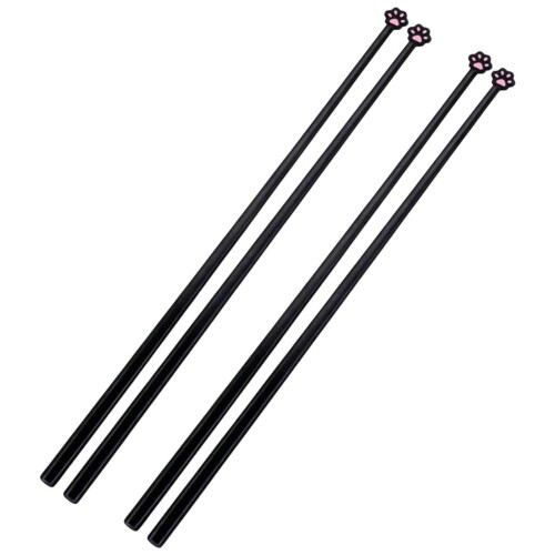 2Pairs Practical Animal Themed Chopsticks Elegant Cutlery for