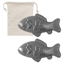Iron Cooking Set for Even Heat Distribution and Extended-2 pack