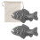 Iron Cooking Set for Even Heat Distribution and Extended-2 pack 1