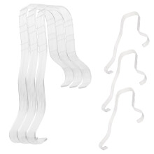 6pcs Heel Shoe Display Stand with Shape Preservation and Heel Support for Closet Organization