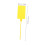 100pcs Plastic  Tags with Wire for Luggage and Cable Identification, Durable and Easy Attach 3